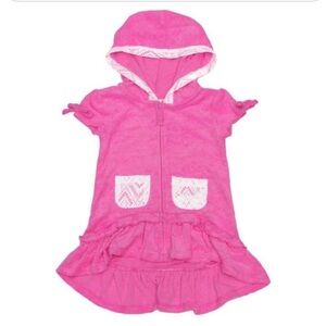 Flapdoodles Girls Terry Cloth Coverup